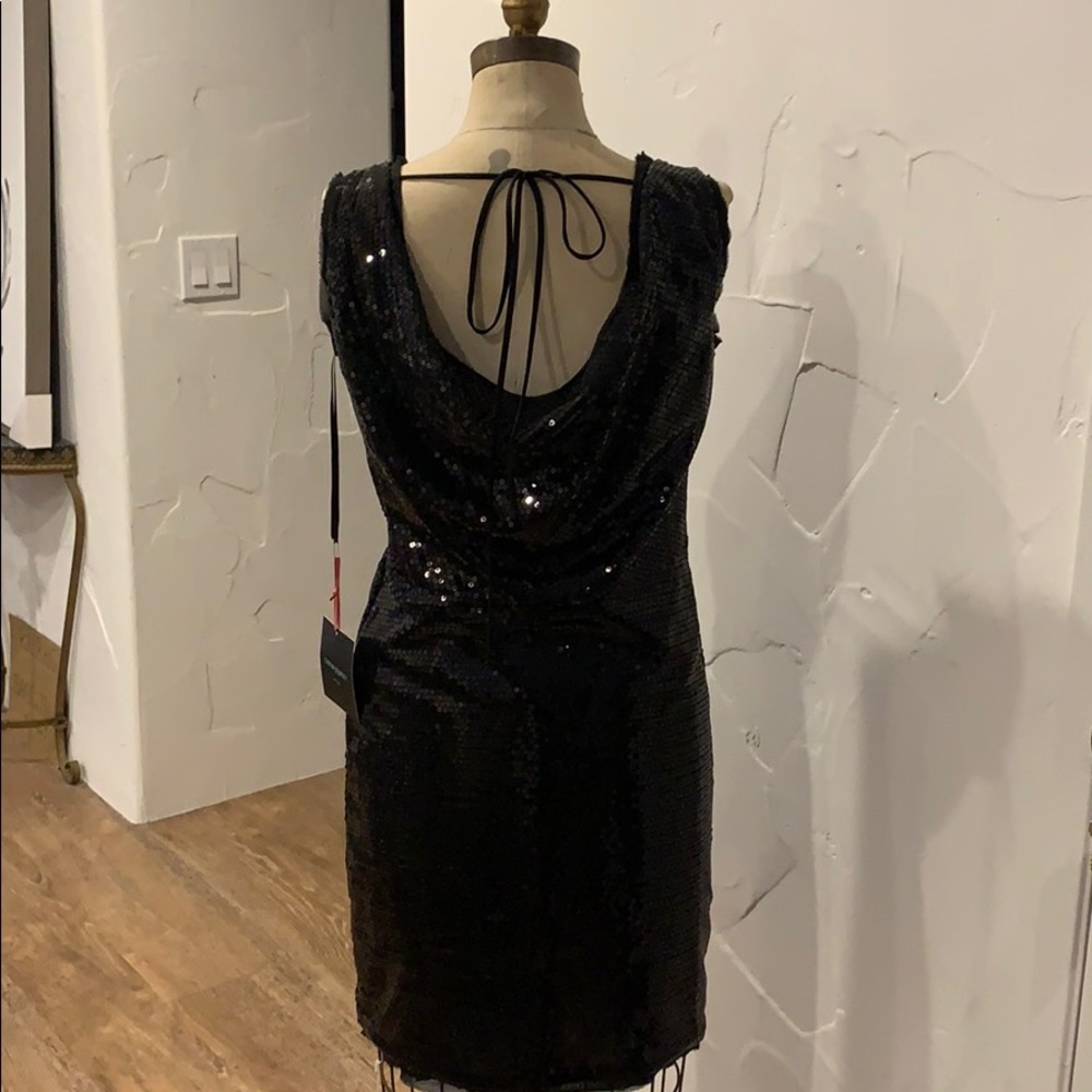 Sequin Black Little Black Dress